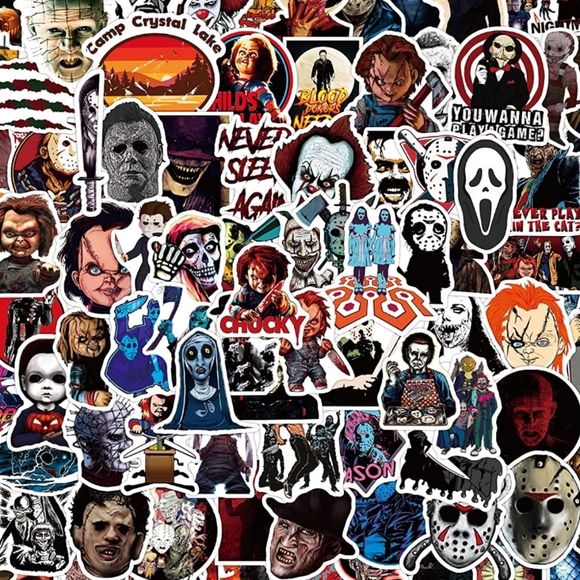15 horror movie stickers - Picture 4 of 5